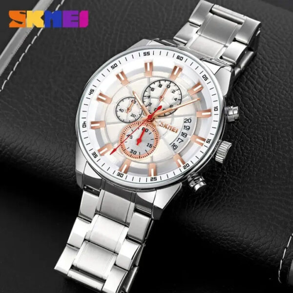 ساعت مچی عقربه‌ای مردانه اسکمی مدل 9285SIBK