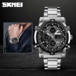 ساعت مچی عقربه‌ای مردانه اسکمی 1389 | ترکیب استحکام و امکانات دیجیتال - Image 3