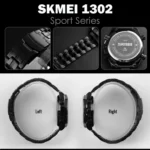ساعت مچی عقربهای مردانه اسکمی مدل SKMEI 1302 | دو زمانه و ضدآب - Image 8