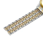 ساعت مچی مردانه اسکمی 9319 | ساعت استیل دو رنگ شیک و کلاسیک - Image 3